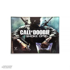 V SYNDICATE CALL OF DOOBIE - GLASS ROLLING TRAY
