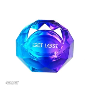 GET LOST DIAMOND ASHTRAYS - BLUE