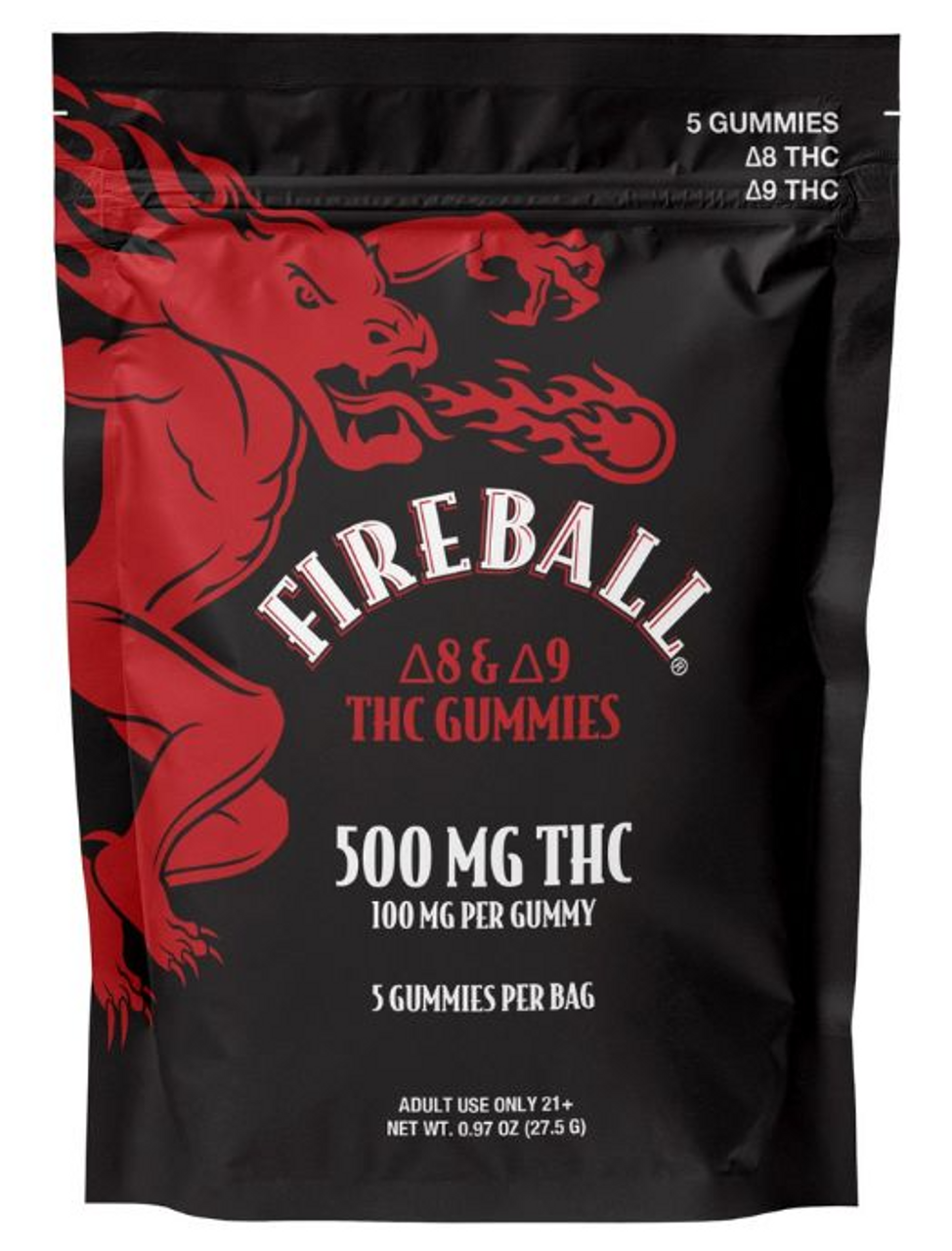 FIREBALL - DELTA 8+DELTA 9 - GUMMIES | Speedy Distribution