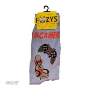 FOOZYS SOCKS GAMER FM-72 GREY