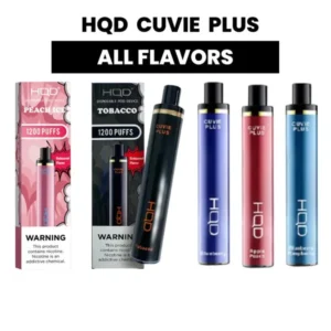 HQD - CUVIE PLUS - DISPOSABLE - 1200 PUFFS - 6CT