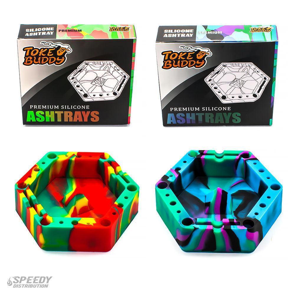 Toke Buddy Silicone Ashtrays - Speedy Distribution