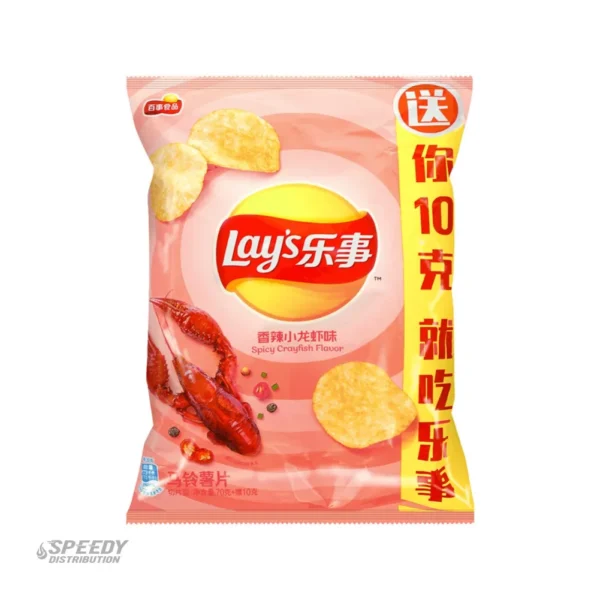 LAY'S EXOTIC CHIPS SPICY CRAWFISH