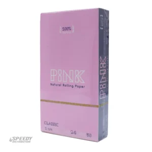 PINK NATURAL ROLLING PAPERS - CLASSIC 1 1/4
