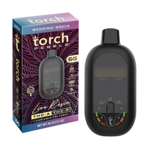 TORCH - PEBBLE - LIVE RESIN THCA/THCP - 6G DISPOSABLE / 5CT