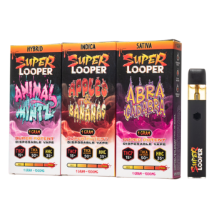 SUPER LOOPER - THCP/THCA/HHC/ 1G DISPOSABLE / 5CT